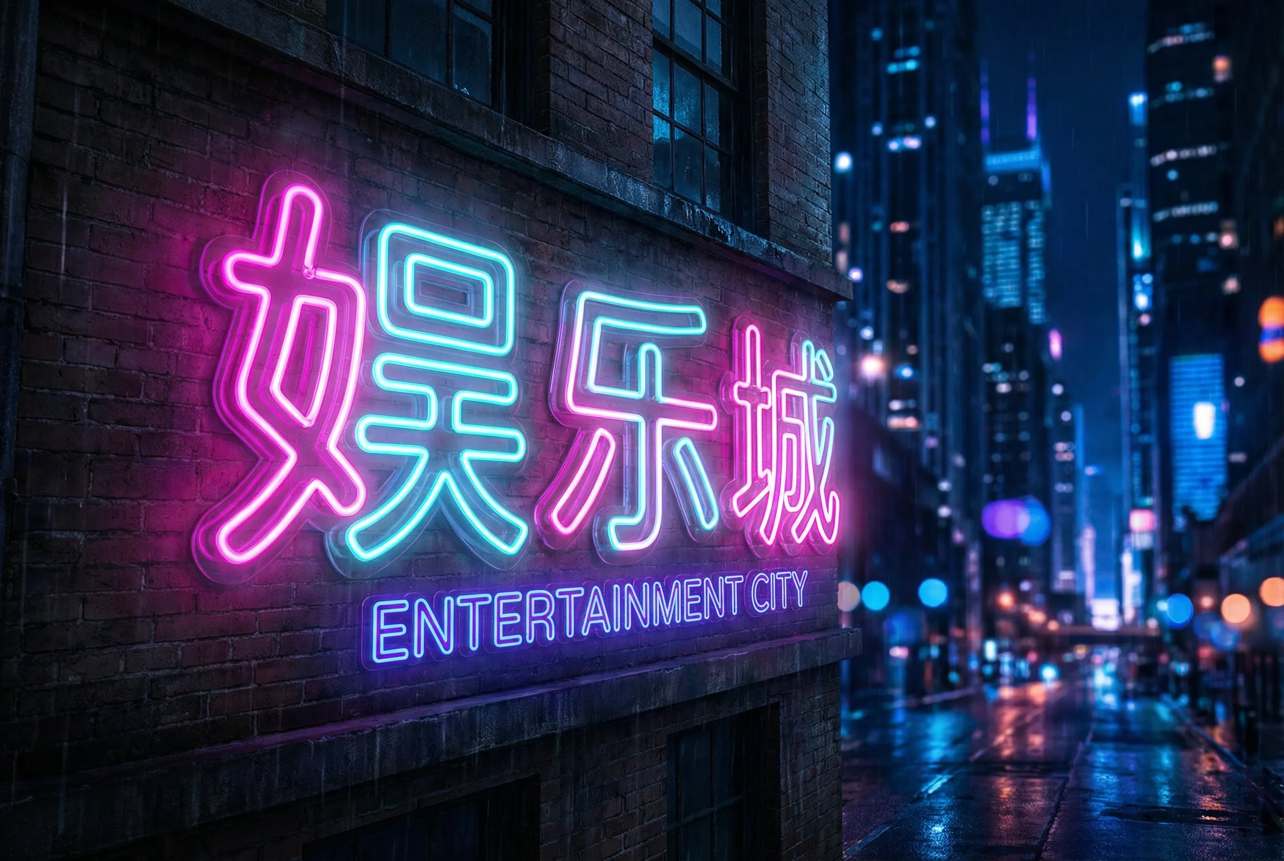 澳门新葡京霓虹都市Logo